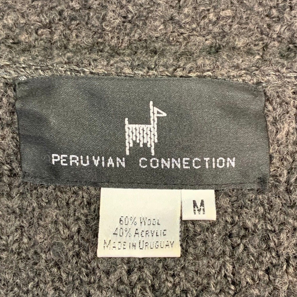 Peruvian Connection Long Button Front Cardigan Sw… - image 6